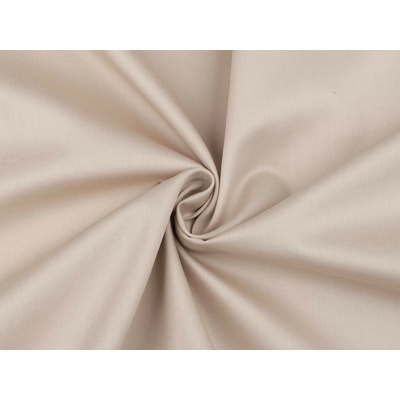 Stoklasa Bavlněný satén hladký šíře 220 cm Balení: 1 m, Varianta: 6 light brown ecru 6 light brown ecru
