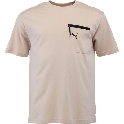 Puma Open roap Tee béžové čierne