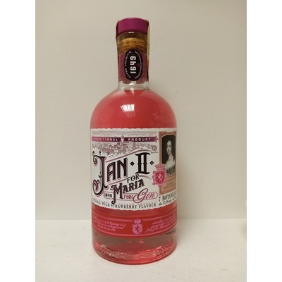 Jan II. for Maria Pink Gin 37,5% 0,7 l (holá láhev)