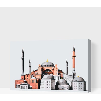 Vymalujsisam Malování podle čísel Hagia Sophia