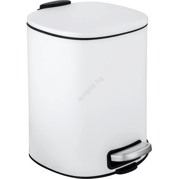 WENKO 24779100 - Кош ALASSIO 20, 5x27 cm бял/черен (WE0100)