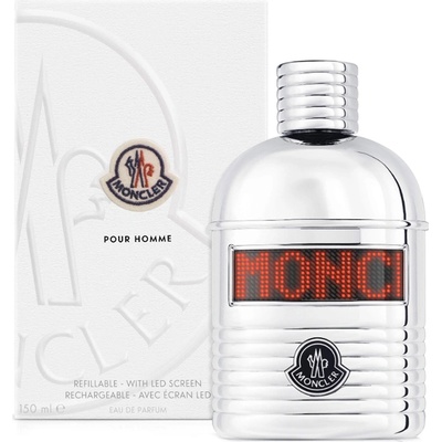 Moncler Pour Homme with LED Screen (Refillable) EDP 150 ml