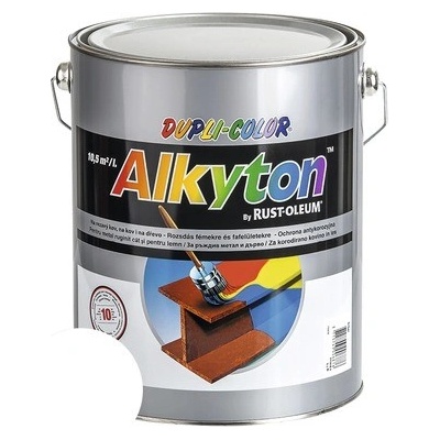 Alkyton dupli color signálna biela RAL9003 lesklá 5 l