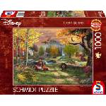 Schmidt Spiele Пъзел Schmidt от 1000 части - Лисицата и хрътката (58050)
