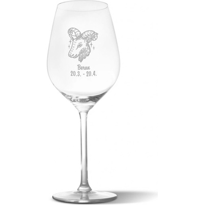Sablio Sklenička na víno Beran 490 ml