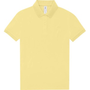 B&C Collection B&C MY POLO 210 / Дамска поло тениска от пике от тежък памук - жълто амалфи L (01W463zm003)
