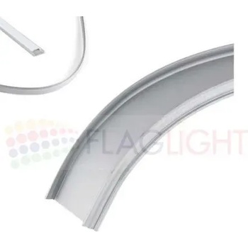 Image 1 of Алуминиев профил 2.5 м за led лента (гъвкав) (1089)