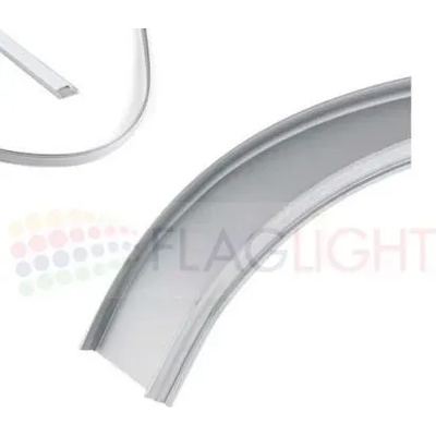 Алуминиев профил 2.5 м за led лента (гъвкав) (1089)