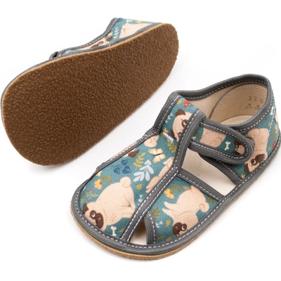 Baby Bare Shoes SLIPPERS PUG