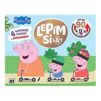 Lepím si znova a znova Peppa Pig