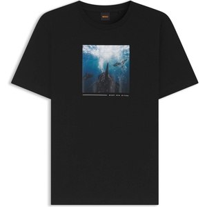 Boss Тениска Boss Men's T-Shirt - Black 001