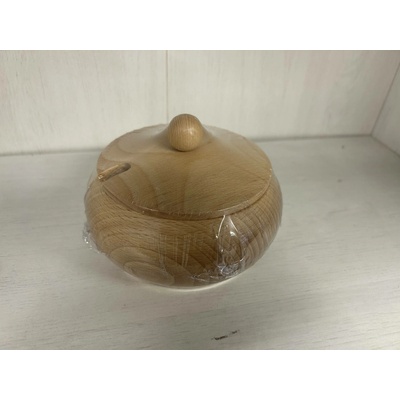 Dřevotéka Dřevěná cukřenka velká 250 ml