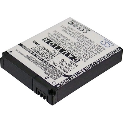 Cameron Sino Батерия за GoPro HD Hero, Hero2 1100mAh Li-ion камера (CS-GDB001)