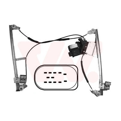 Mechanizmus zdvíhania okna VAN WEZEL 5825261