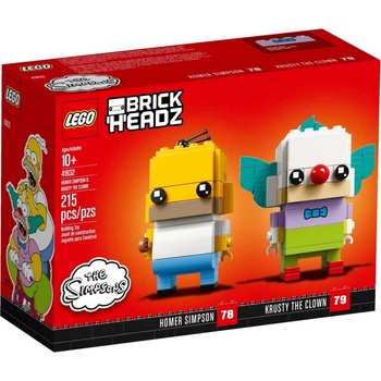 LEGO® BrickHeadz 41632 Homer Simpson a Šáša Krusty