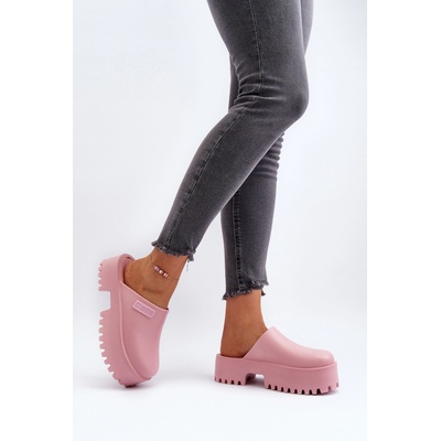 Big star shoes Дамски чехли с твърда подметка Big Star Розов BIG STAR SHOES | Rozov | ЖЕНИ | 41