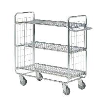 HelgeNyberg Klecový vozík SERIE 100 ,3 etáže ,d x š x v 930 x 460 x 1120 mm