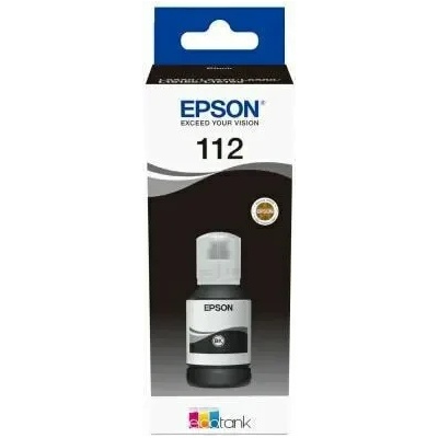 Epson БУТИЛКА МАСТИЛО ЗА EPSON L6460/L6490/L6550/L6570/L11160//L15150/L15180/M15140 - /112/ - EcoTank - Black - Ink Bottle - PN C13T06C14A (201EPST06C14A)