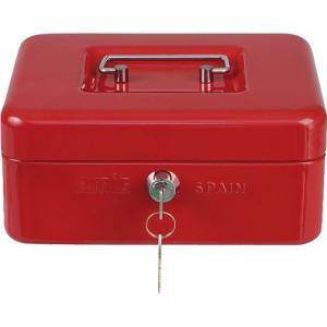AMIG КАСА СЕЙФ 2153-2 200х160х70 ЧЕРВЕНА (3195)