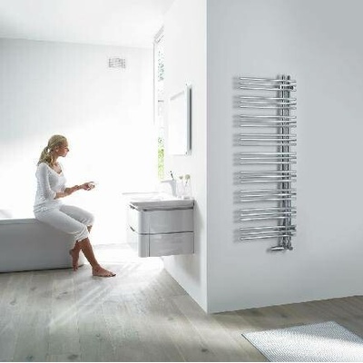 Zehnder Yucca Asym YA-130-050 1300 mm x 480 mm bílý lak