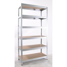 Biedrax Regál 35 x 60 x 210 cm 6 políc pozink