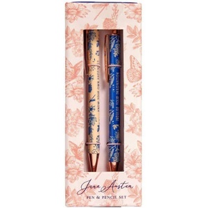 Jane Austen: Floral Pencil and Pen Set | Insight Editions (ISBN: 9781647222284)