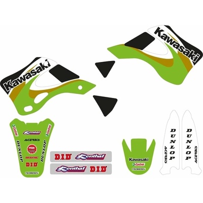 TECNOSEL Kompletní sada Team OEM Kawasaki 2000 84V03