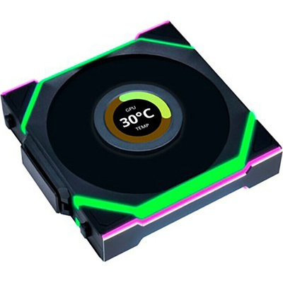 Lian Li UNI FAN SL Wireless LCD 120 Reverse Blade Black 12RSLLCD1W3B
