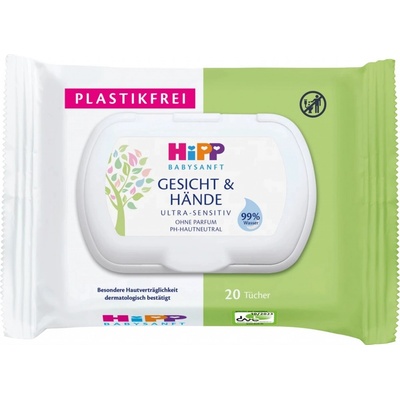 HiPP Babysanft Ultra Sensitive vlhčený toaletný papier 50 ks