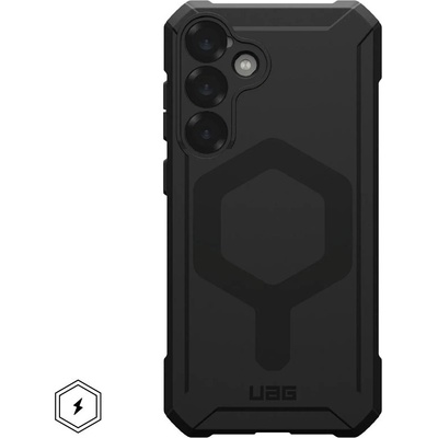 Kryt Uag Urban Armor Gear Case Essential Armor Magnet With Built-In Magnet Samsung Galaxy S25 Plus 5G Black