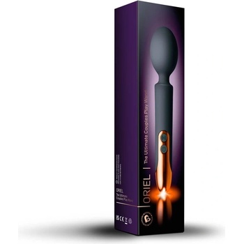 ostatní Oriel презареждаща се масажна глава - Черна и Медна