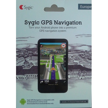 Sygic GPS Navigation, Evropa, voucher Lifetime