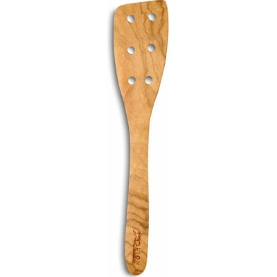 Obracečka Lion Sabatier, 653055, zakřivená, šest otvorů, olivové dřevo, 30 cm