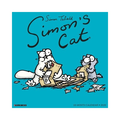 Simon's Cat 12 X 12 Wall 2026
