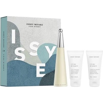 Issey Miyake L'Eau d'Issey Комплект за жени: Тоалетна вода 50 мл + Хидратиращ лосион за тяло 50 мл + Душ гел 50 мл