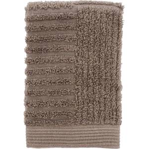 Zone Кафяво-сива памучна кърпа от тери 30x30 cm Classic - Zone (26448)