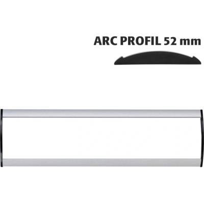 A-Z Reklama CZ Orientační nástěnná tabulka 52 × 250 mm - Arc Profil – kód UDS520NB25