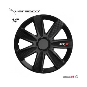 Versaco Тасове за джанти 14'' Versaco Carbon GTX - Black
