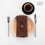 Linen Tales Ленени салфетки в комплект 2 бр. 40x40 cm Chocolate - Linen Tales (LT-NS-40x40-CHO)