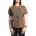 AFFLICTION тениска за жени affliction - polaris - ликьор кафе - aw26151-cofl
