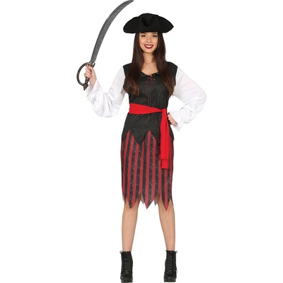Fiestas Guirca Дамски костюм - Жена Пират Размер - Възрастни: M