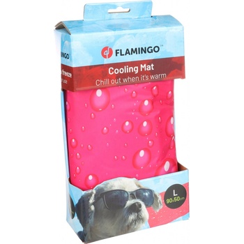 Flamingo Chladiaca podložka fuchsiová L 90x50 cm