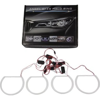 Ангелски Очи Лайтбар Дизайн за bmw e46 седан, комби (1998-2005) / купе (1998-2003) -Жълт цвят