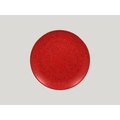 RAK Porcelain Ruby talíř mělký 27 cm červená RAK-RBNNPR27
