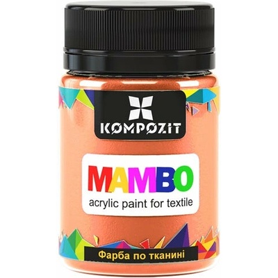 Mambo farba na textil a kožu 50 ml 106 broskyňová