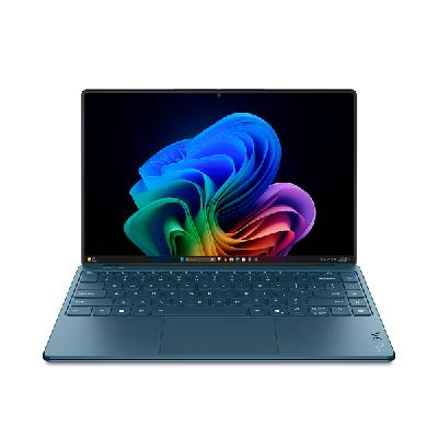 Лаптоп LENOVO Yoga Slim 9 14ILL10, 14.0" 4K WQUXGA (3840x2400) OLED Touch, Intel® Core Ultra 7 258V (12M Cache, 2.20 GHz up to 4.80 GHz, 8 ядра), 32GB LPDDR5x, 1TB SSD M. 2, Backlit KBD, Windows 11 Home, Tidal Teal - 83CX0017RM (70912)
