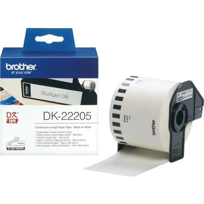 Brother DK-22205 popisovacia páska biela 62mmx30,48m