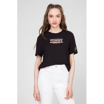 Tommy Hilfiger Tommy Jeans Logo Tee černé