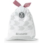 Brabantia Торбички за кош Brabantia PerfectFit NewIcon 1005507, Размер V, 3 л, 40 броя, Бял (1005507)