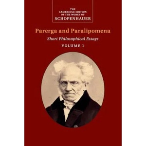 Schopenhauer: Parerga and Paralipomena: Volume 1 | Arthur Schopenhauer, Sabine Roehr, Christopher Janaway (ISBN: 9781316616420)